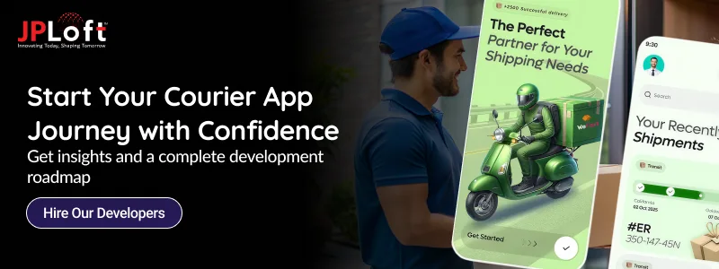 Courier Delivery App Development CTA1